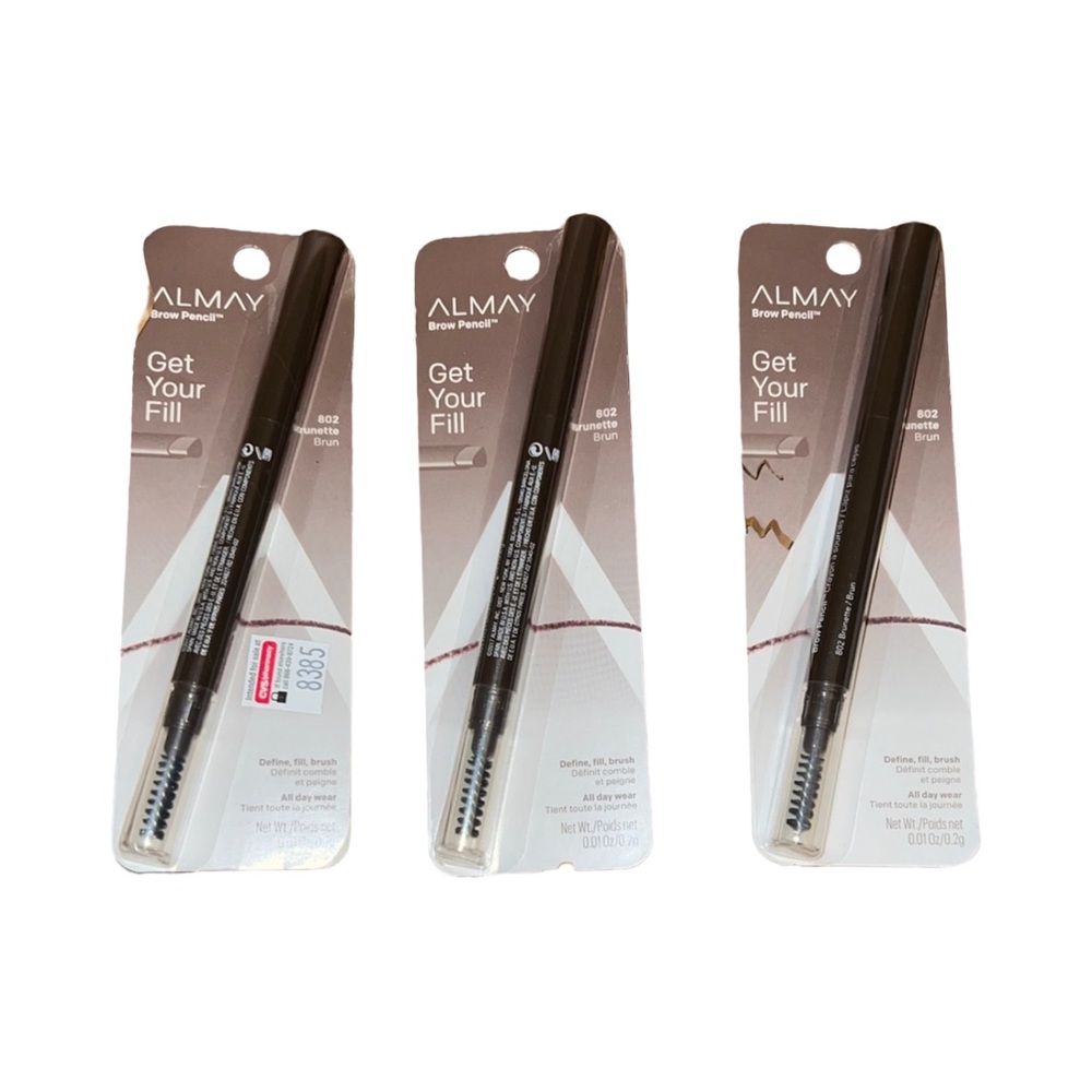 Almay Brow Pencil3 packs in Brunette 802